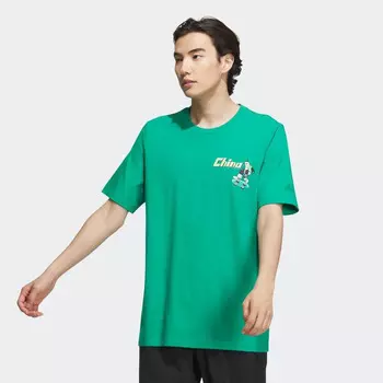 Футболка Adidas China GFX, зеленый