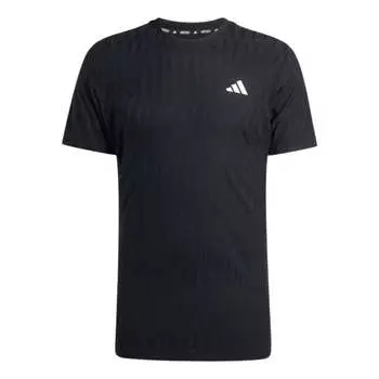 Футболка adidas Climacool+ AIRCHILL FreeLift T-Shirt 'Black White', черный