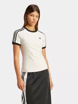 Футболка adidas, цвет creme/schwarz