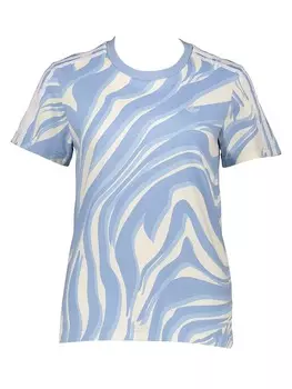 Футболка adidas, цвет hellblau/creme