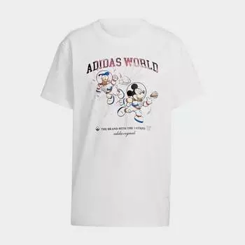 Футболка adidas Disney Graphic, белый/принт