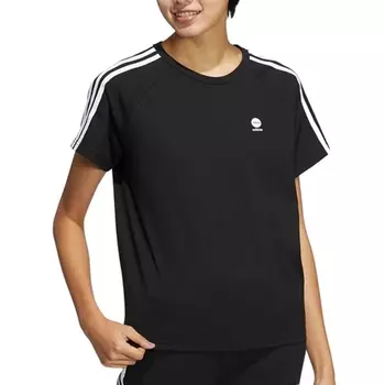 Футболка Adidas Essential 3S, черный/белый