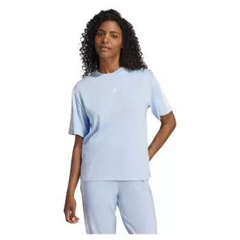 Футболка adidas Essentials 3 Stripes Boyfriend, синий