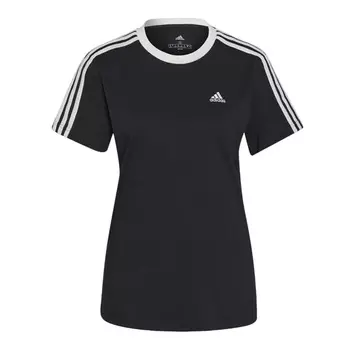 Футболка Adidas Essentials 3-stripes, черный