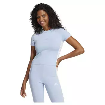 Футболка adidas Essentials 3 Stripes Slim Baby, синий