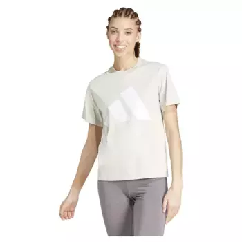 Футболка adidas Essentials Big Logo Cotton, бежевый
