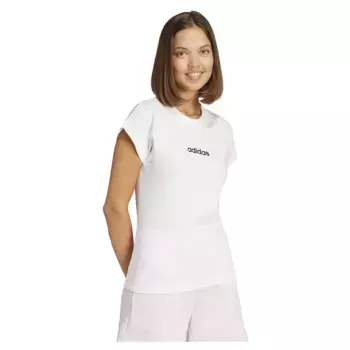 Футболка adidas Essentials Linear Cotton, белый