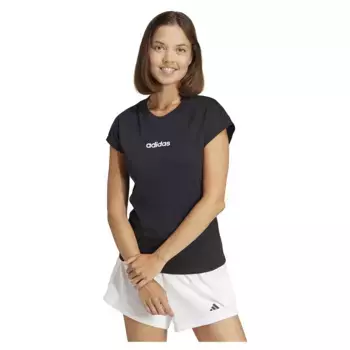 Футболка adidas Essentials Linear Cotton, черный