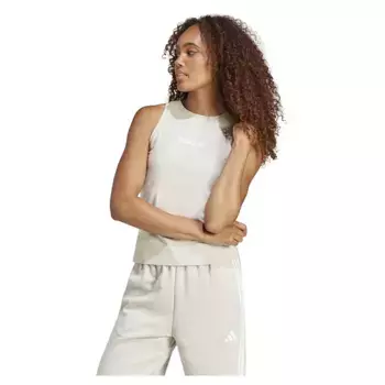 Футболка adidas Essentials Linear Slim Cotton, белый