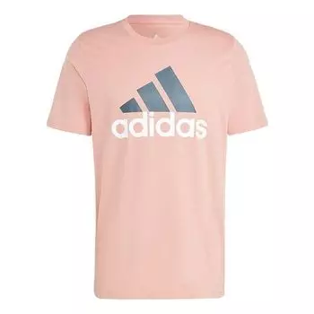 Футболка adidas Essentials Single Jersey Big Logo T-Shirt 'Pink', розовый