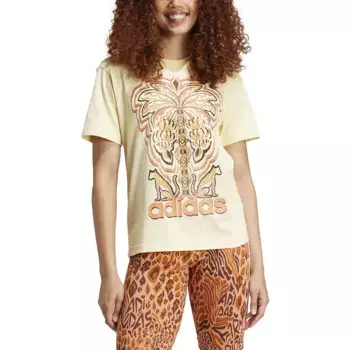 Футболка adidas Farm Rio Graphic, желтый