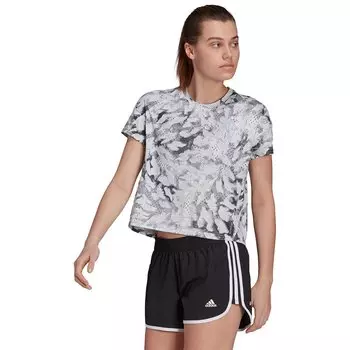 Футболка adidas Fast Aop, серый