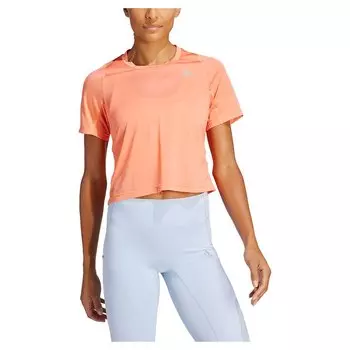 Футболка adidas Fast Crop, оранжевый