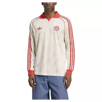Футболка adidas FC Bayern Munich LFSTLR long sleeve, белый