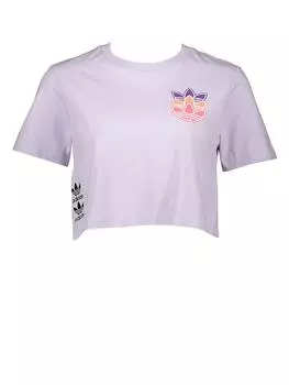 Футболка adidas, фиолетовый