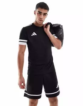 Футболка Adidas Football Squadra 25 черного цвета Adidas Performance