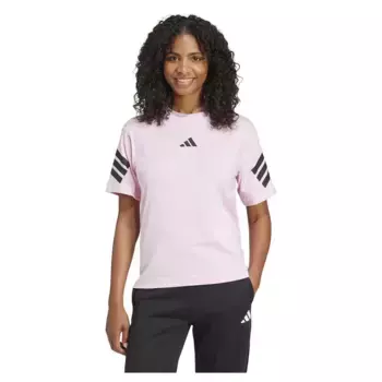 Футболка adidas Future Icons 3 Stripes, розовый