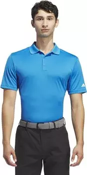 Футболка adidas Golf adi Performance Short Sleeve Golf Polo Shirt, цвет Bright Blue