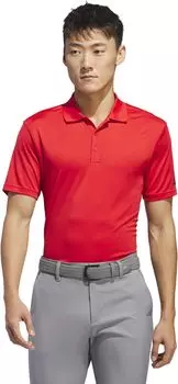 Футболка adidas Golf adi Performance Short Sleeve Golf Polo Shirt, цвет Collegiate Red