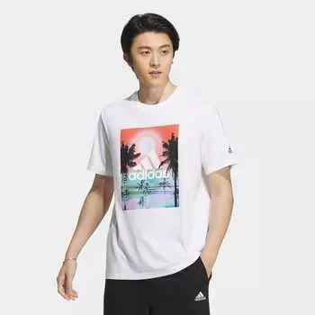 Футболка Adidas IK4283, белый