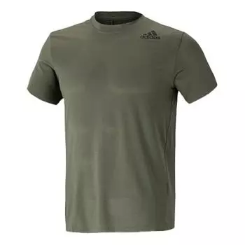 Футболка adidas Kenta Rise Tee Training Sports Short Sleeve Green, зеленый