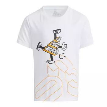Футболка Adidas Kids Badge of Sport, белый