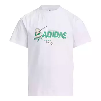 Футболка Adidas Kids, белый