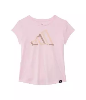 Футболка adidas Kids Cap, цвет Clear Pink Adi