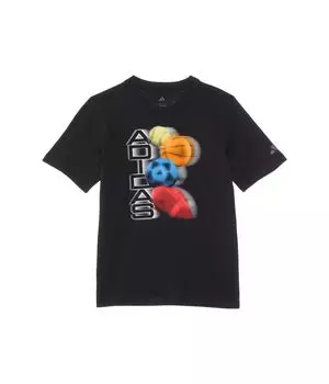 Футболка adidas Kids Distortion Multi Sport Tee, цвет Adi Black/Multi