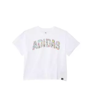 Футболка adidas Kids Drop Shoulder Tee, белый