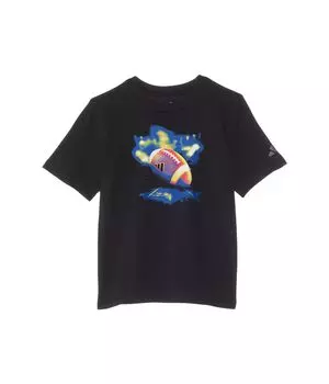 Футболка adidas Kids Heat Map Football Tee, цвет Adi Black/Multi