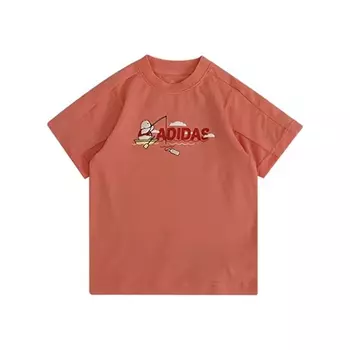 Футболка Adidas Kids, оранжевый