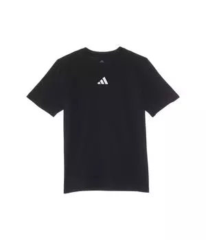 Футболка adidas Kids Small Embroidered Logo Tee, цвет Adi Black