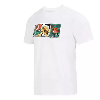 Футболка Adidas Lil' Stripe Basketball Graphic Tee 'White' IC1866, белый