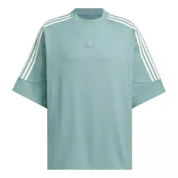 Футболка adidas Logo T-Shirt Asia Sizing 'Teal'