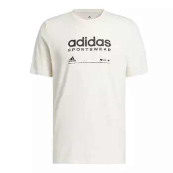 Футболка Adidas Lounge Graphic, белый