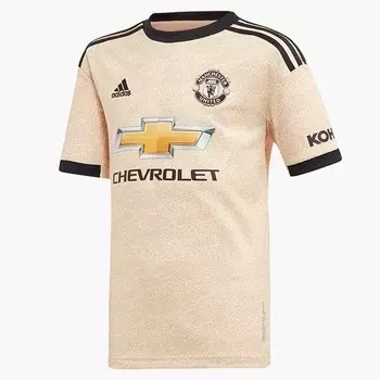 Футболка Adidas Manchester United FC Children's Away Game, бежевый