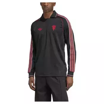 Футболка adidas Manchester United LFSTLR long sleeve, черный