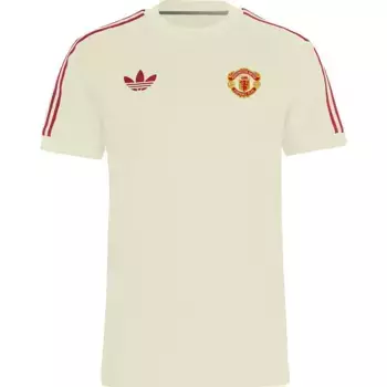 Футболка adidas Manchester United Originals 3 Stripes, белый