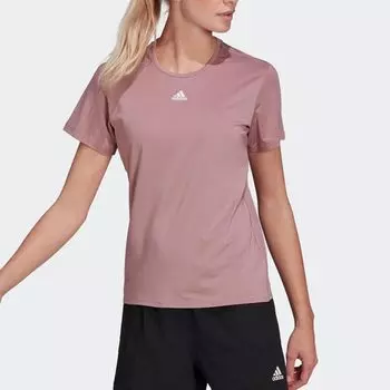 Футболка Adidas Neo, розовый/белый