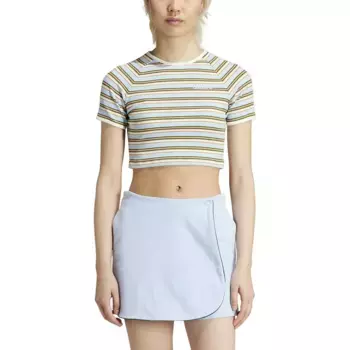 Футболка adidas Originals 80s Rib Stripe Baby, разноцветный