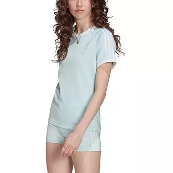 Футболка adidas Originals Adicolor Classics Slim 3 Stripes, синий
