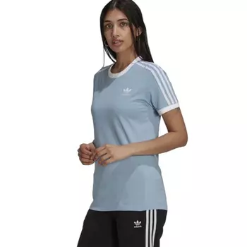 Футболка Adidas Originals Adicolor Classics Stripes, голубой