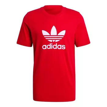 Футболка Adidas originals Adicolor Classics Trefoil Red, Красный