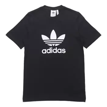 Футболка Adidas originals Adicolor Classics Trefoil Tee Black, Черный