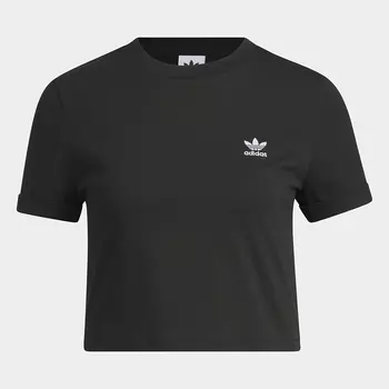 Футболка Adidas Originals Adicolor Crop, черный