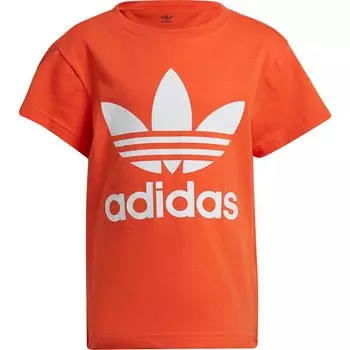 Футболка adidas Originals Adicolor Trefoil, оранжевый