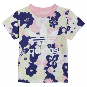 Футболка adidas Originals All Over Print, разноцветный