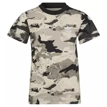 Футболка adidas Originals Allover Print Camo, зеленый
