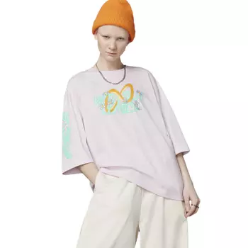 Футболка Adidas Originals Always Original Oversized, розовый